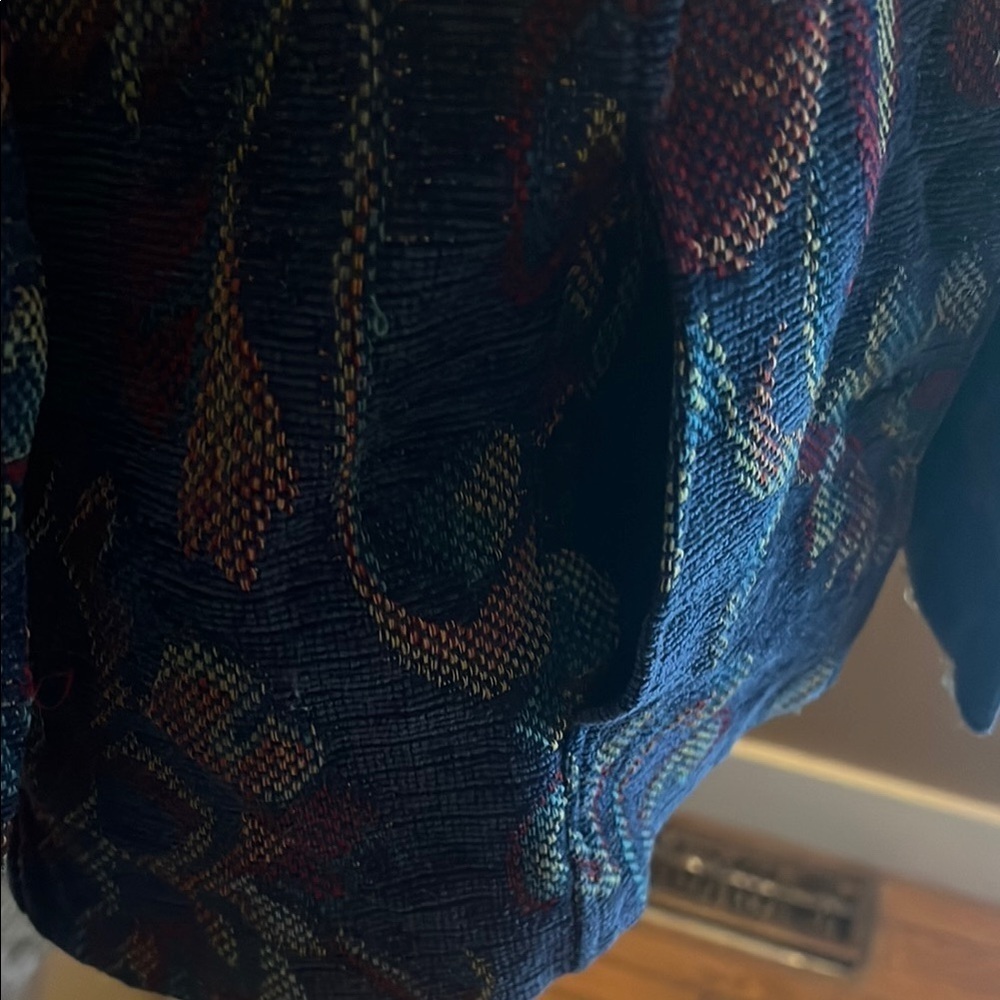 Women's Multicolor Patterned Jacket - Picture 2 of 6